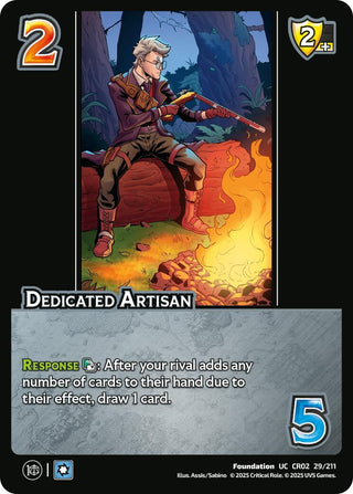 Image for Dedicated Artisan (29/211) (Critical Role: Heroes of Exandria) - UniVersus