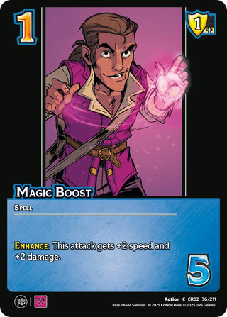 Image for Magic Boost (36/211) (Critical Role: Heroes of Exandria) - UniVersus