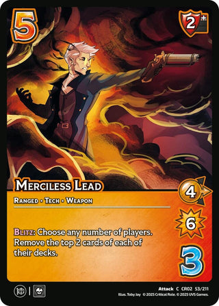 Image for Merciless Lead (53/211) (Critical Role: Heroes of Exandria) - UniVersus