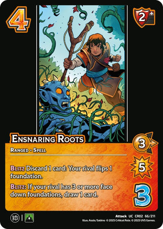 Image for Ensnaring Roots (66/211) (Critical Role: Heroes of Exandria) - UniVersus