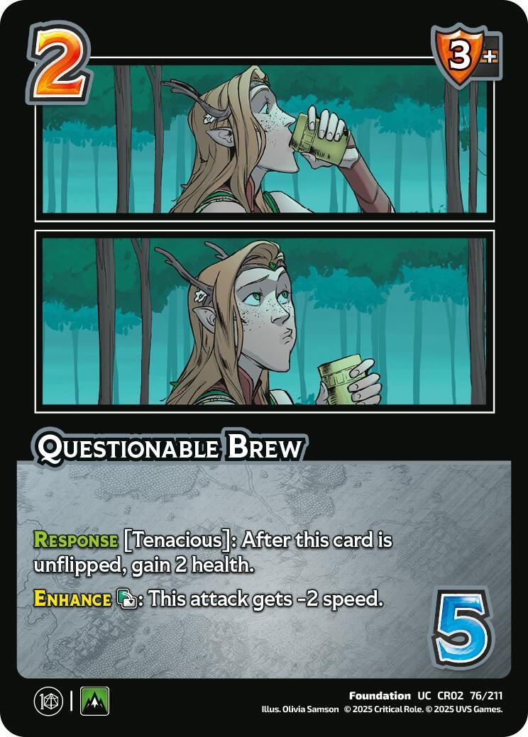 Image for Questionable Brew (76/211) (Critical Role: Heroes of Exandria) - UniVersus