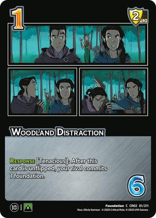 Image for Woodland Distraction (81/211) (Critical Role: Heroes of Exandria) - UniVersus