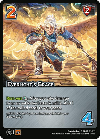 Image for Everlight's Grace (91/211) (Critical Role: Heroes of Exandria) - UniVersus