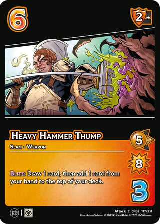 Image for Heavy Hammer Thump (117/211) (Critical Role: Heroes of Exandria) - UniVersus