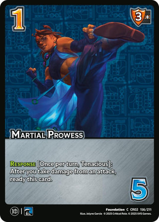 Image for Martial Prowess (156/211) (Critical Role: Heroes of Exandria) - UniVersus