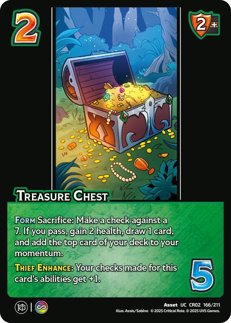 Image for Treasure Chest (166/211) (Critical Role: Heroes of Exandria) - UniVersus