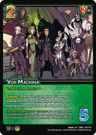 Image for Vox Machina (167/211) (Critical Role: Heroes of Exandria) - UniVersus