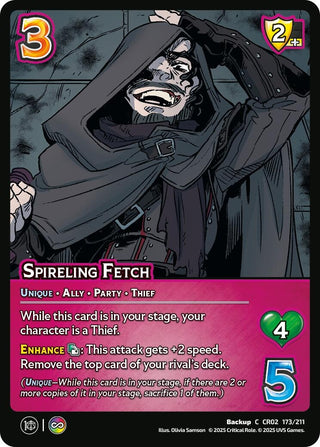 Image for Spireling Fetch (173/211) (Critical Role: Heroes of Exandria) - UniVersus