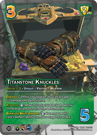 Image for Titanstone Knuckles (181/211) (Critical Role: Heroes of Exandria) - UniVersus