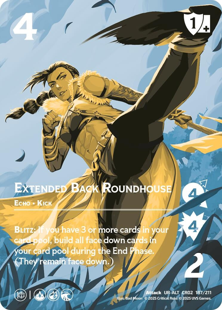 Image for Extended Back Roundhouse (Alternate Art) (187/211) (Critical Role: Heroes of Exandria) - UniVersus