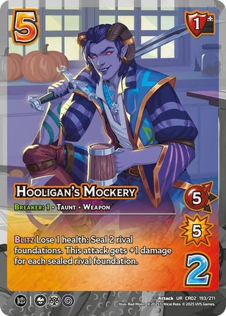 Image for Hooligan's Mockery (193/211) (Critical Role: Heroes of Exandria) - UniVersus