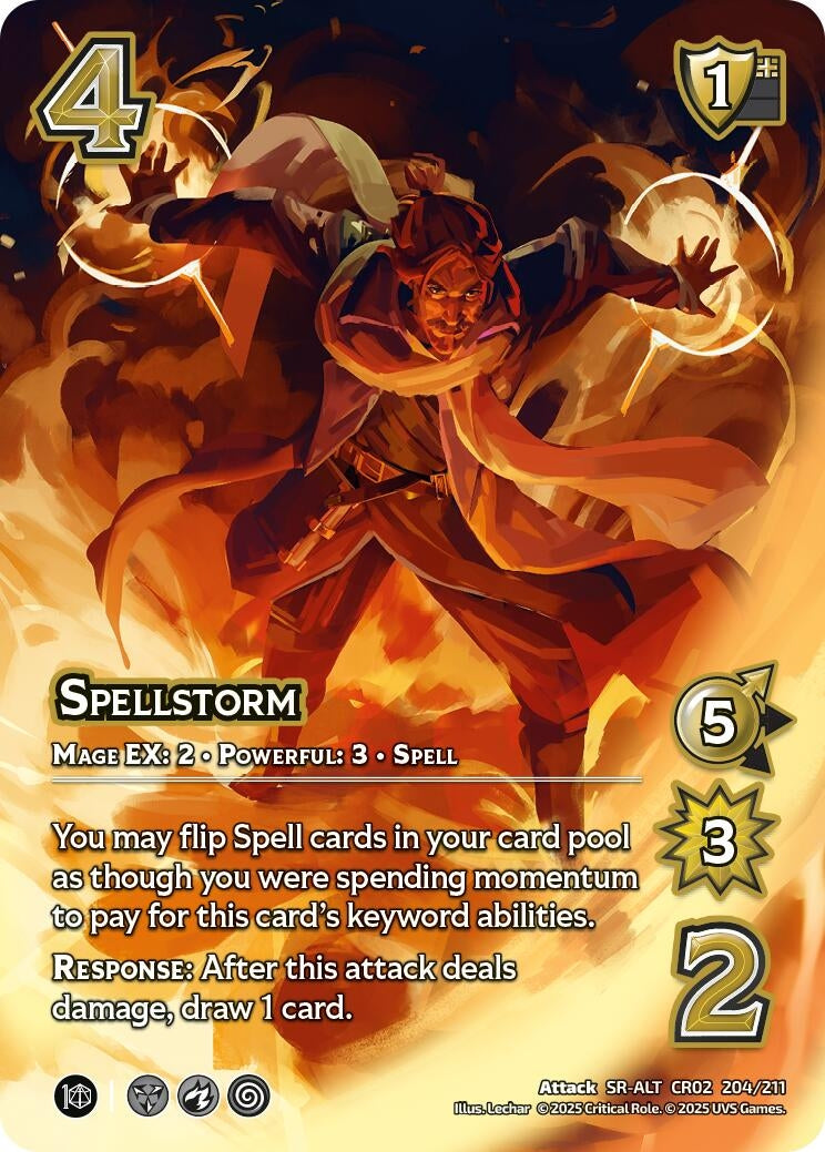 Image for Spellstorm (Alternate Art) (204/211) (Critical Role: Heroes of Exandria) - UniVersus