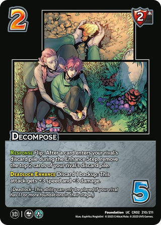 Image for Decompose (210/211) (Critical Role: Heroes of Exandria) - UniVersus