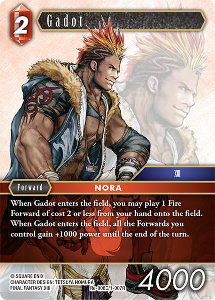 Image for Gadot (Re-008C/1-007R) (Legacy Collection) - Final Fantasy TCG