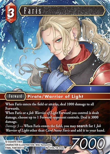Image for Faris (Re-019L/18-012L) (Legacy Collection) - Final Fantasy TCG