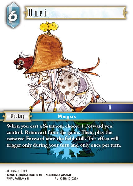 Image for Unei (Re-035H/10-023H) (Legacy Collection) - Final Fantasy TCG