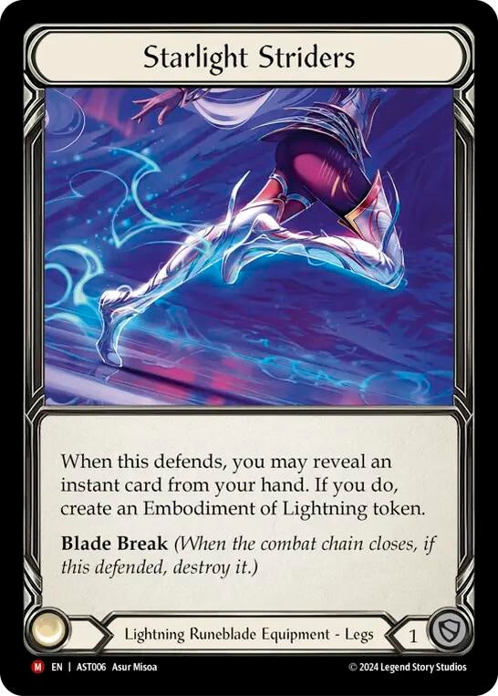 Image for Starlight Striders (AST006) (Armory Deck: Aurora) - Flesh and Blood TCG