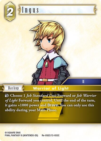 Image for Ingus (Re-092C/13-055C) (Legacy Collection) - Final Fantasy TCG