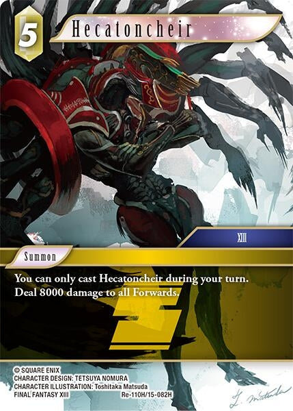 Image for Hecatoncheir (Re-110H/15-082H) (Re-110H/15-082H) (Legacy Collection) - Final Fantasy TCG