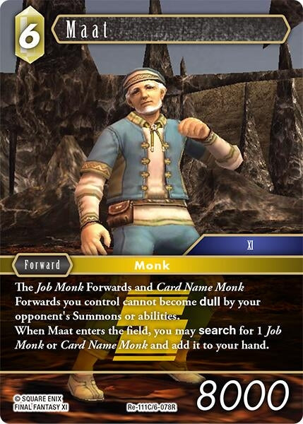 Image for Maat (Re-111C/6-078R) (Legacy Collection) - Final Fantasy TCG