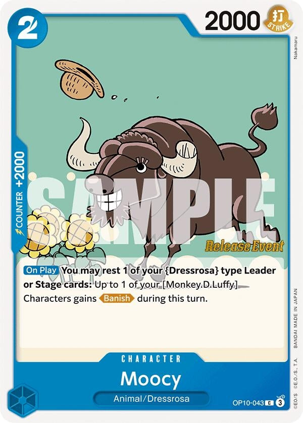 Image for Moocy (OP10-043) (Royal Blood Release Event Cards) - One Piece Card Game