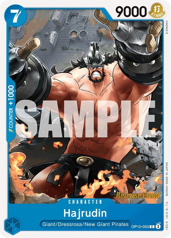 Image for Hajrudin (OP10-050) (Royal Blood Release Event Cards) - One Piece Card Game