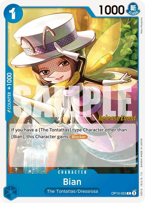Image for Bian (OP10-053) (Royal Blood Release Event Cards) - One Piece Card Game