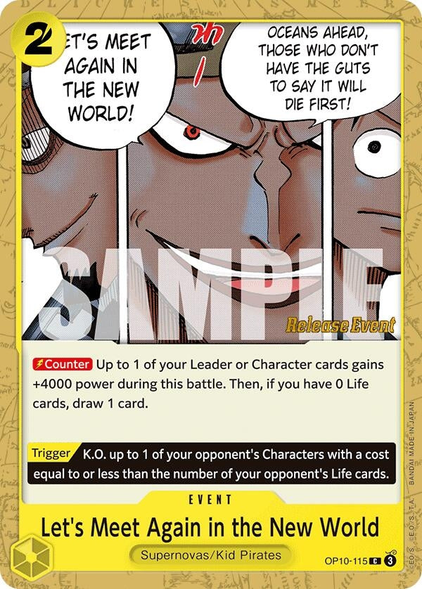 Image for Let's Meet Again in the New World (OP10-115) (Royal Blood Release Event Cards) - One Piece Card Game