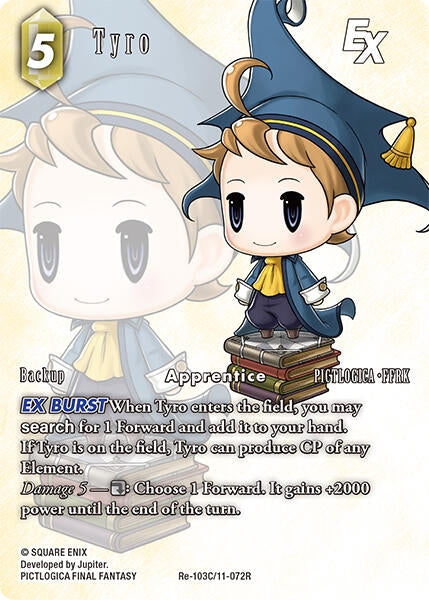 Image for Tyro EX (Full Art) (Re-103C/11-072R) (Legacy Collection) - Final Fantasy TCG