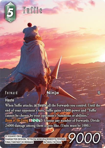 Image for Yuffie (Full Art) (Re-083L/18-050L) (Legacy Collection) - Final Fantasy TCG