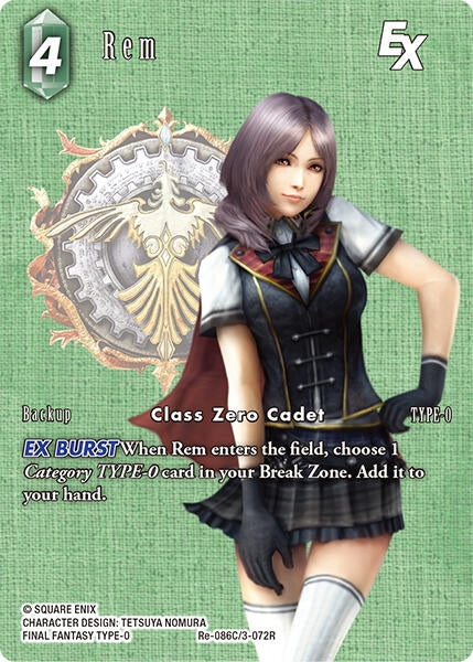 Image for Rem EX (Full Art) (Re-086C/3-072R) (Legacy Collection) - Final Fantasy TCG