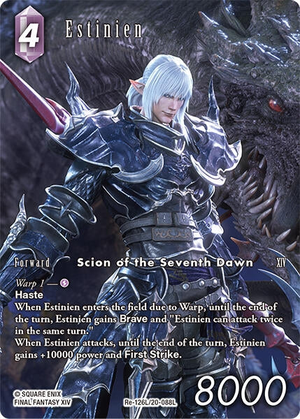 Image for Estinien (Full Art) (Re-126L/20-088L) (Legacy Collection) - Final Fantasy TCG