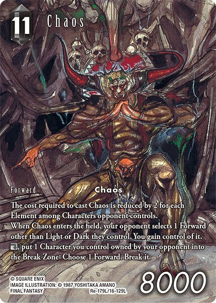 Image for Chaos (Full Art) (Re-179L/16-129L) (Legacy Collection) - Final Fantasy TCG