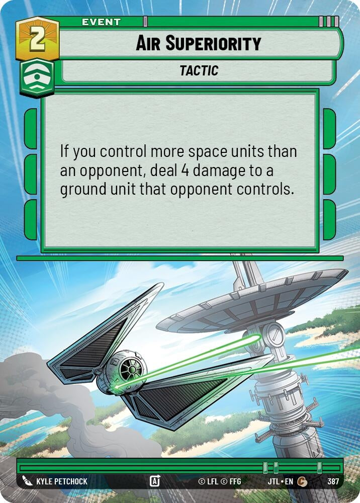 Image for Air Superiority (Hyperspace) (387) (Jump to Lightspeed) - Star Wars: Unlimited