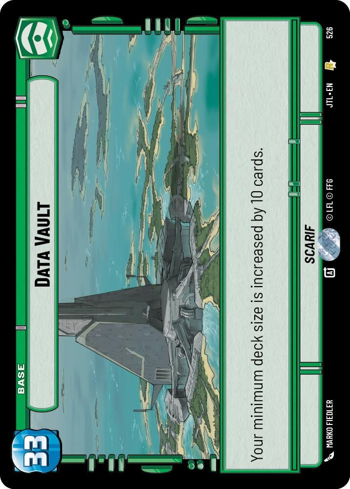 Image for Data Vault (Foil) (526) (Jump to Lightspeed) - Star Wars: Unlimited
