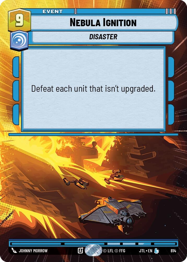 Image for Nebula Ignition (Hyperspace Foil) (814) (Jump to Lightspeed) - Star Wars: Unlimited