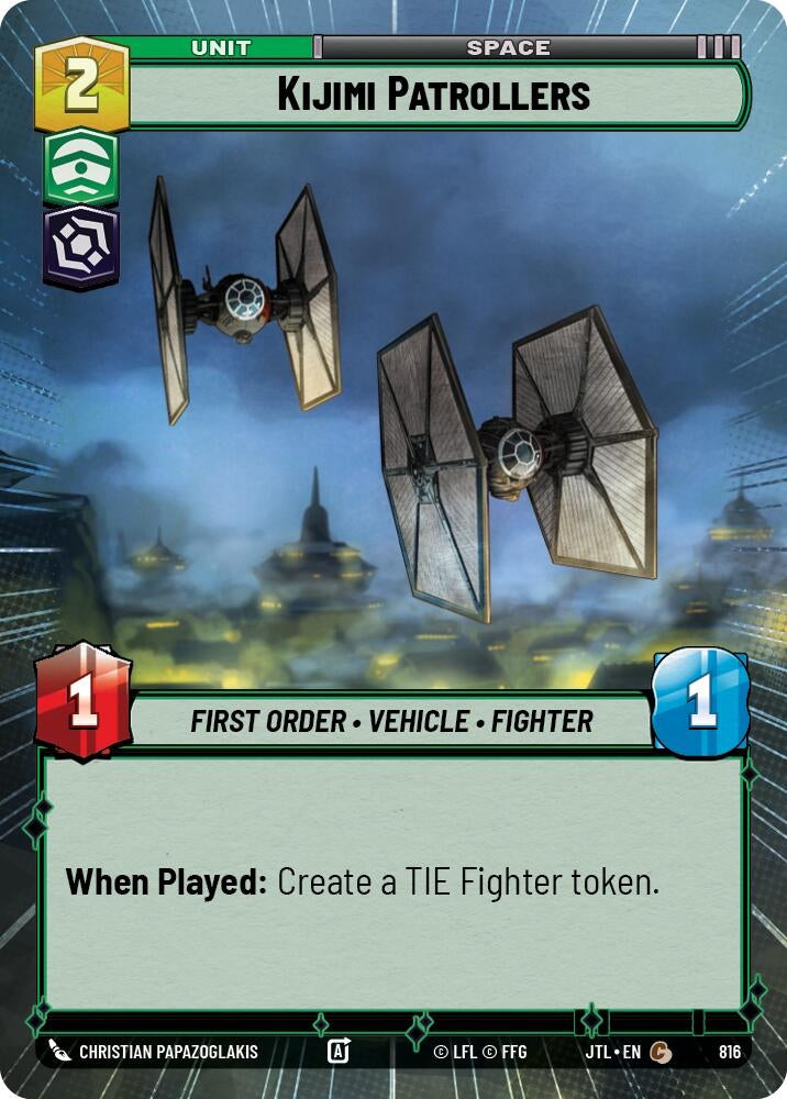 Image for Kijimi Patrollers (Hyperspace Foil) (816) (Jump to Lightspeed) - Star Wars: Unlimited
