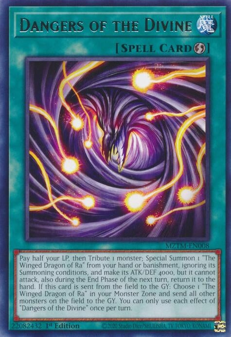 Dangers of the Divine (MZTM-EN008) (Maze of the Master)