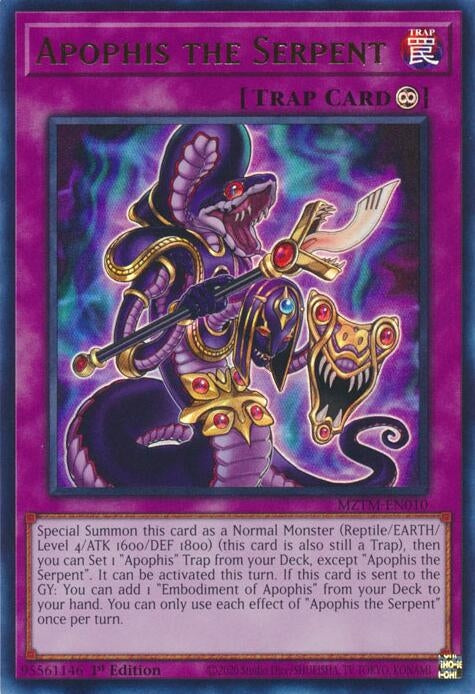 Apophis the Serpent (MZTM-EN010) (Maze of the Master)