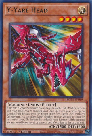 Y-Yare Head (MZTM-EN019) (Maze of the Master)