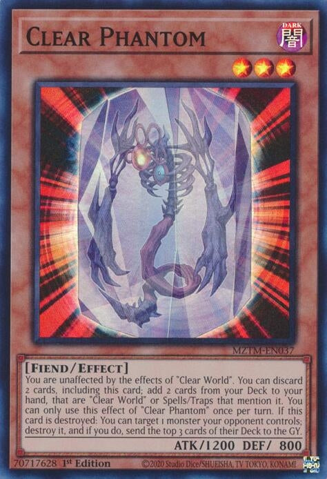 Clear Phantom (MZTM-EN037) (Maze of the Master)
