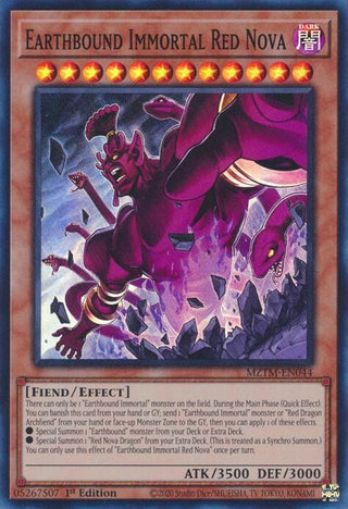 Earthbound Immortal Red Nova (MZTM-EN044) (Maze of the Master)