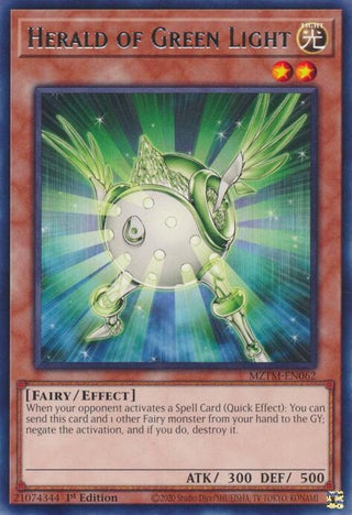 Herald of Green Light (MZTM-EN062) (Maze of the Master)