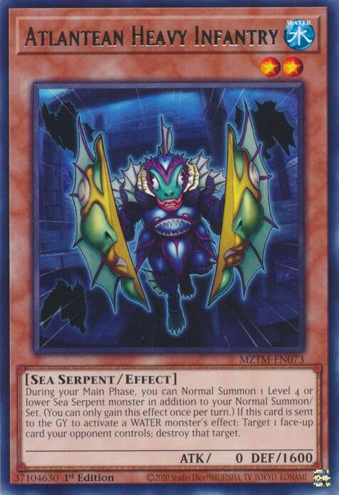Atlantean Heavy Infantry (MZTM-EN073) (Maze of the Master)