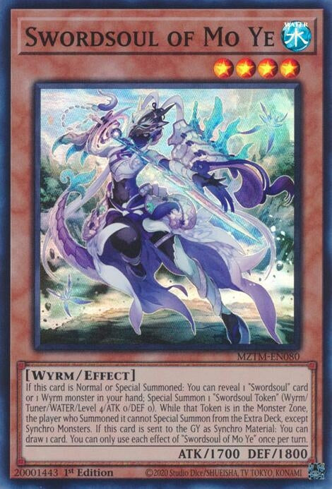 Swordsoul of Mo Ye (MZTM-EN080) (Maze of the Master)