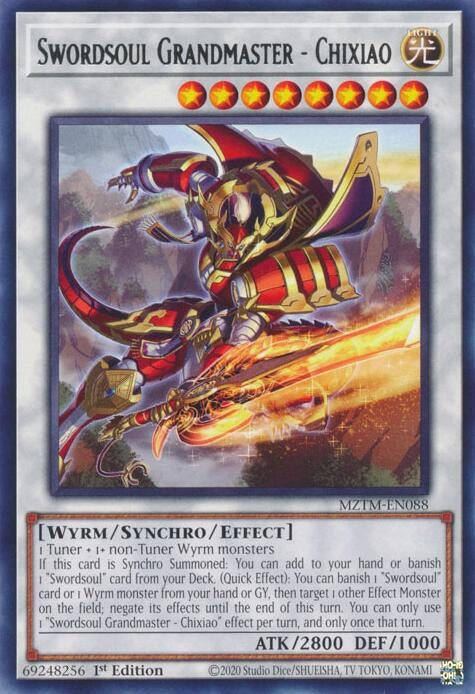 Swordsoul Grandmaster - Chixiao (MZTM-EN088) (Maze of the Master)