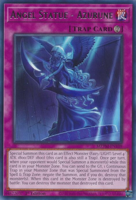 Angel Statue - Azurune (MZTM-EN109) (Maze of the Master)