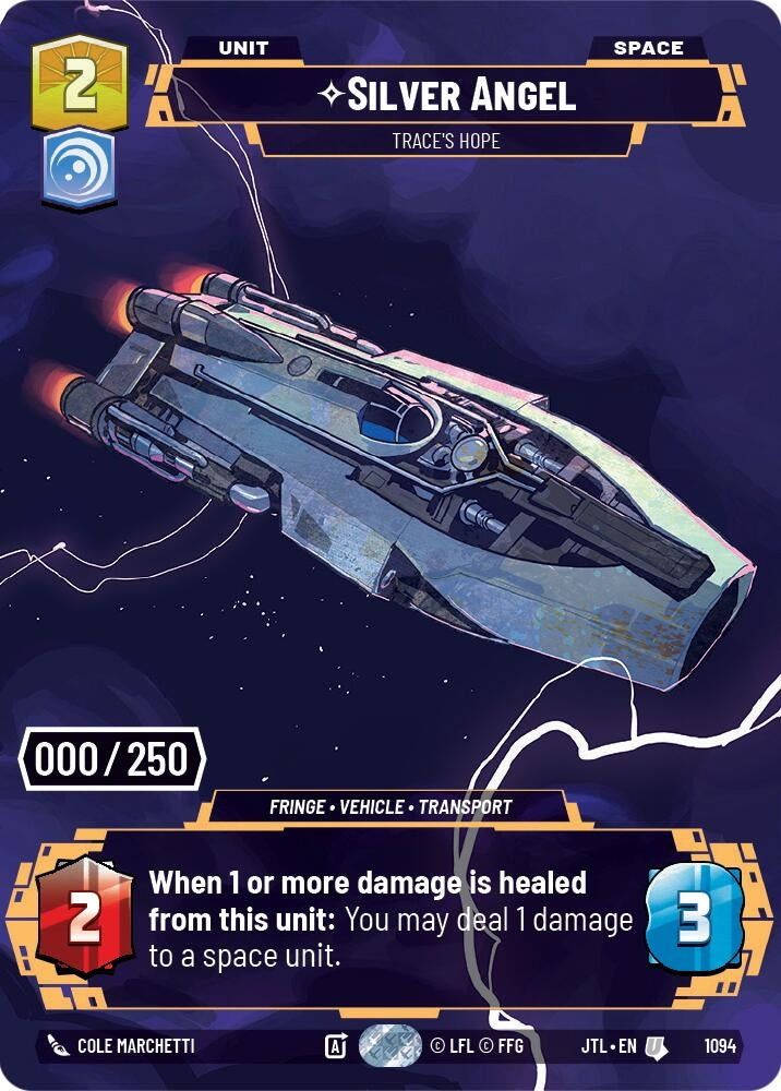 Image for Silver Angel - Trace's Hope (Serialized) (1094) (Jump to Lightspeed) - Star Wars: Unlimited