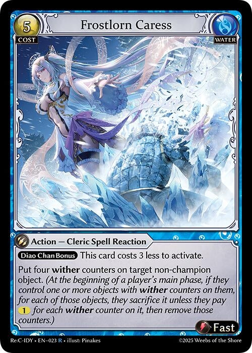 Image for Frostlorn Caress (023) (Diao Chan Re: Collection, Idyll Corsage) - Grand Archive TCG