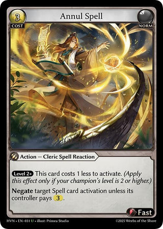 Annul Spell (031) (HVN)